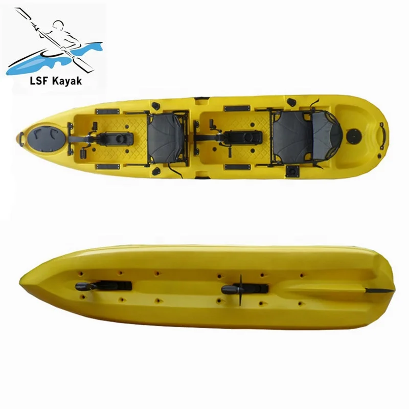 
Pedal tandem kayak sit on top kayak fishing boats 