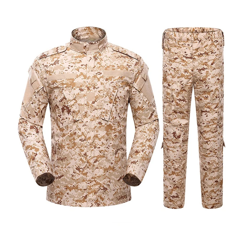 American Uniform US Tactical Camouflage Special Uniforms Costume Digital Desert Camo Outfit Suit
