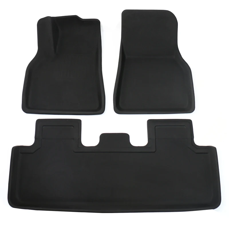 3D 5D TPR Car Mats Inner Rubber Waterproof Non-slip Car Floor Mat Fit For Tesla Model Y
