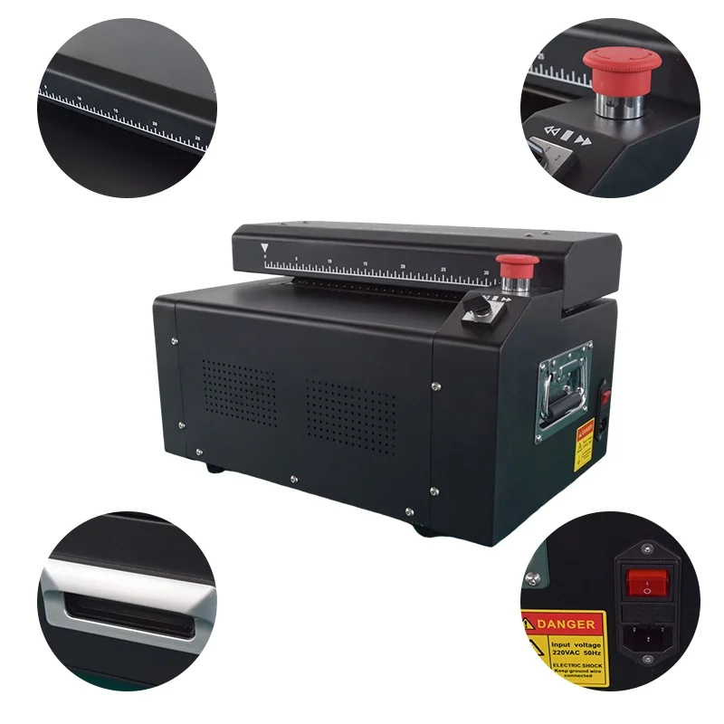 Eco-friendly Packaging Solution Recyclable Waste Boxes Cutting Carton Perforators Corrugated Paper Cardboard Shredders Machine