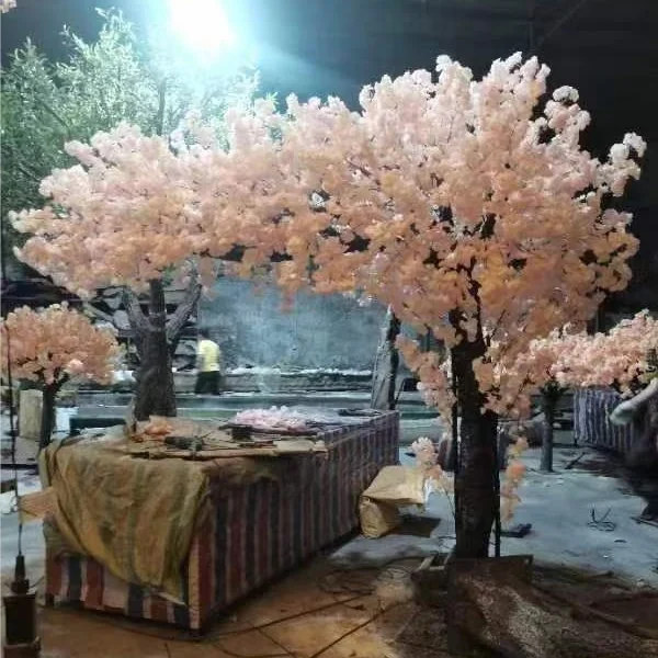 New Design 8.5ft Cherry Tree Blossom Fake Mini Centerpiece Sakura Artificial Flower tree for Wedding