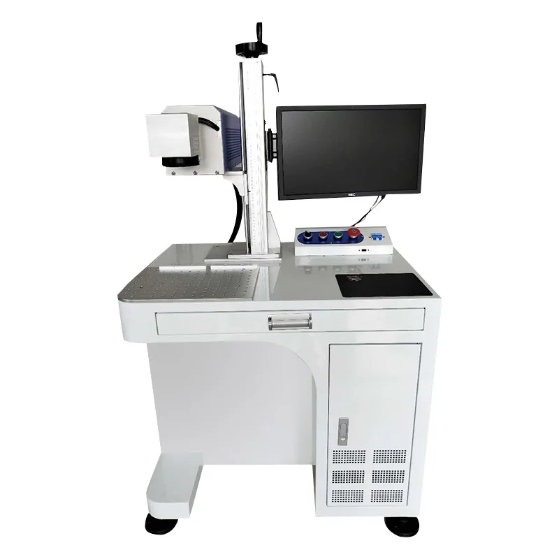 New CO2 Laser Marking Machine Non-Metallic Wood Acrylic Leather Silicone Engraving Laser Machine