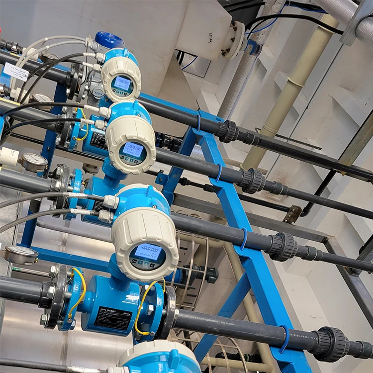 China DN150 Electromagnetic Flowmeter Rs485 Sea Water Flow Meter Sewage Water Magnetic Sensor Price