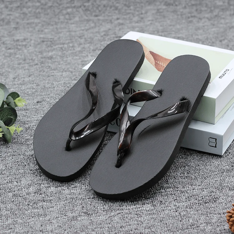 Wholesale Summer OEM Custom Logo Print Pvc Flipflops Slipper Outdoor Beach Unisex Mens Women Flip Flops