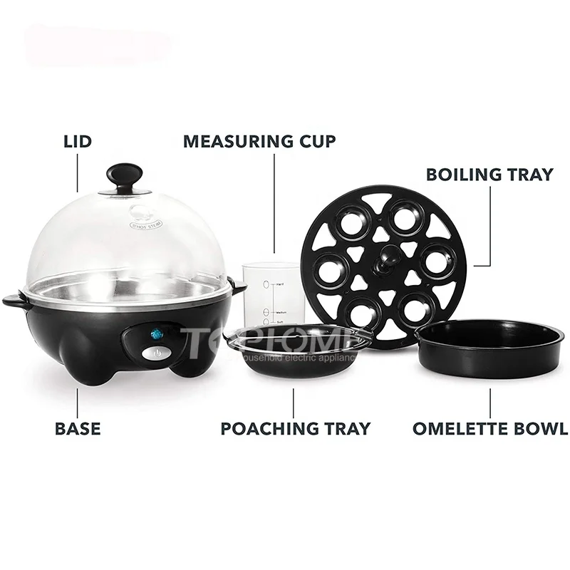 Plastic Egg Cooker 7 eggs Egg boiler