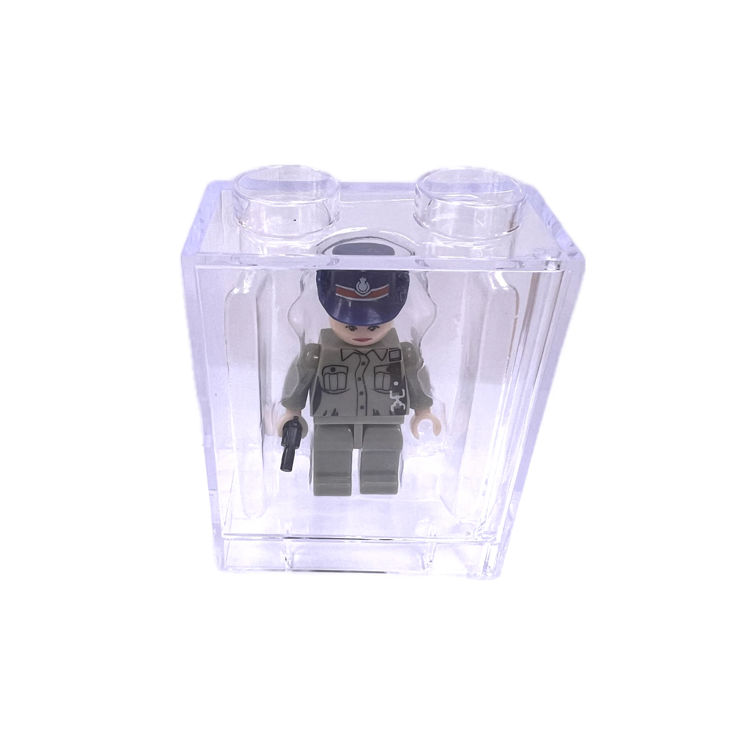 Customized PS Injection Molding Toys Packaging Display Cases For Lego