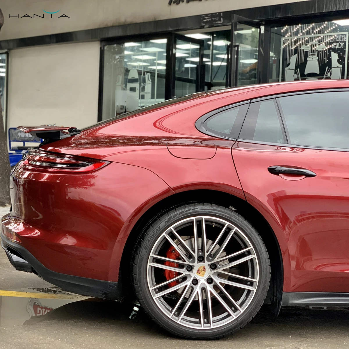 New Arrival Color Dragon Blood Red Auto Body Decoration PVC  Vinyl Car Design Wrapping Film