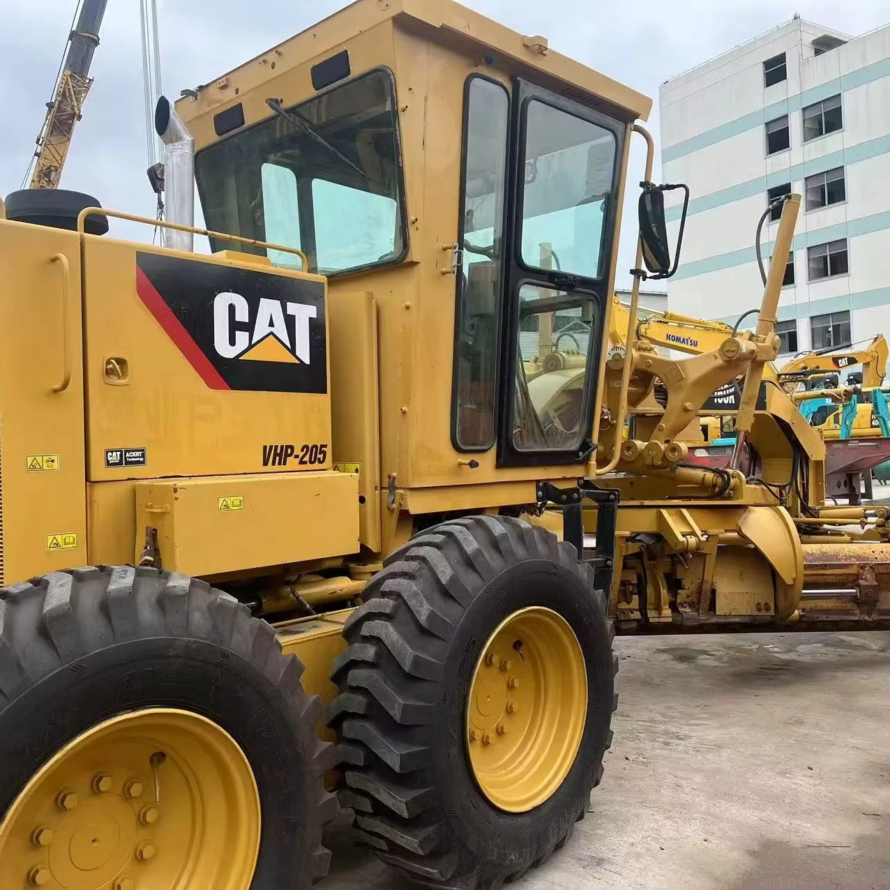 Original Color Caterpillar Motor Grader 160K 140M Good Condition Used Grader with Rippers