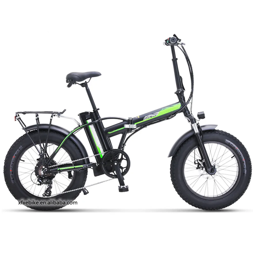 EU Warehouse Ready to Ship 20 Inch 500W Folding Portable Electric Fat Bike Lightweight for Mens