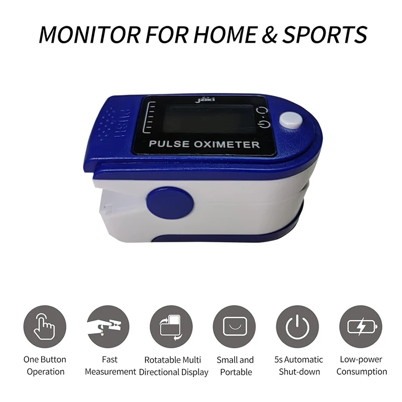 Best Selling TFT Finger Pulse Oximeter Fingertip Accurate SPO2 Pulse Reading, Pulse OX with Carrying Bag and Lanyard for Medical