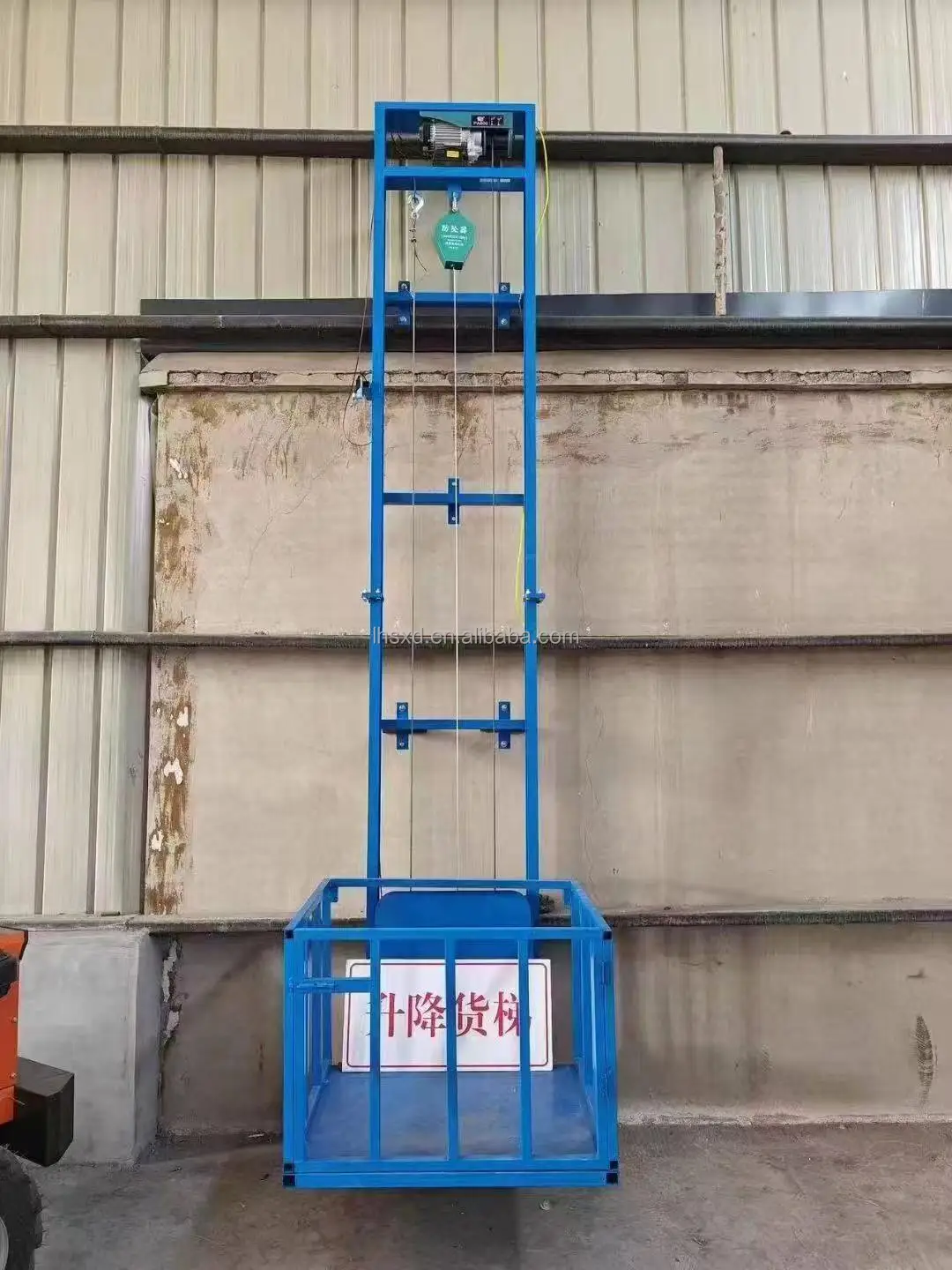 Electric mini cargo lift /2-10 Meter 500kg Lifting Platform /Hydraulic Freight Elevator