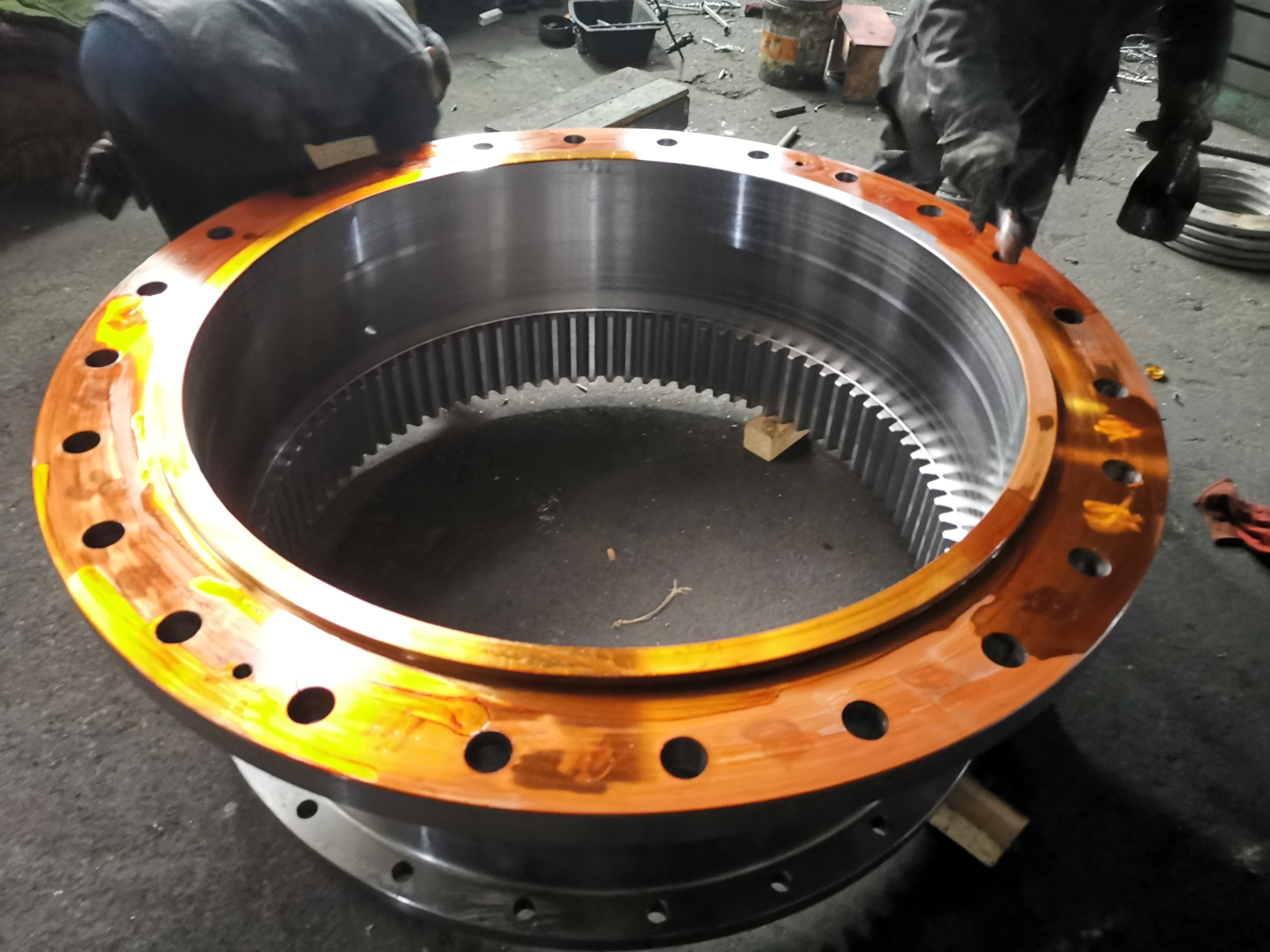 Customized Forged Steel Swing Gear