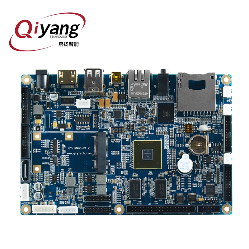  Промышленный уровень i.mx6 материнская плата с UART CAN Ethernet