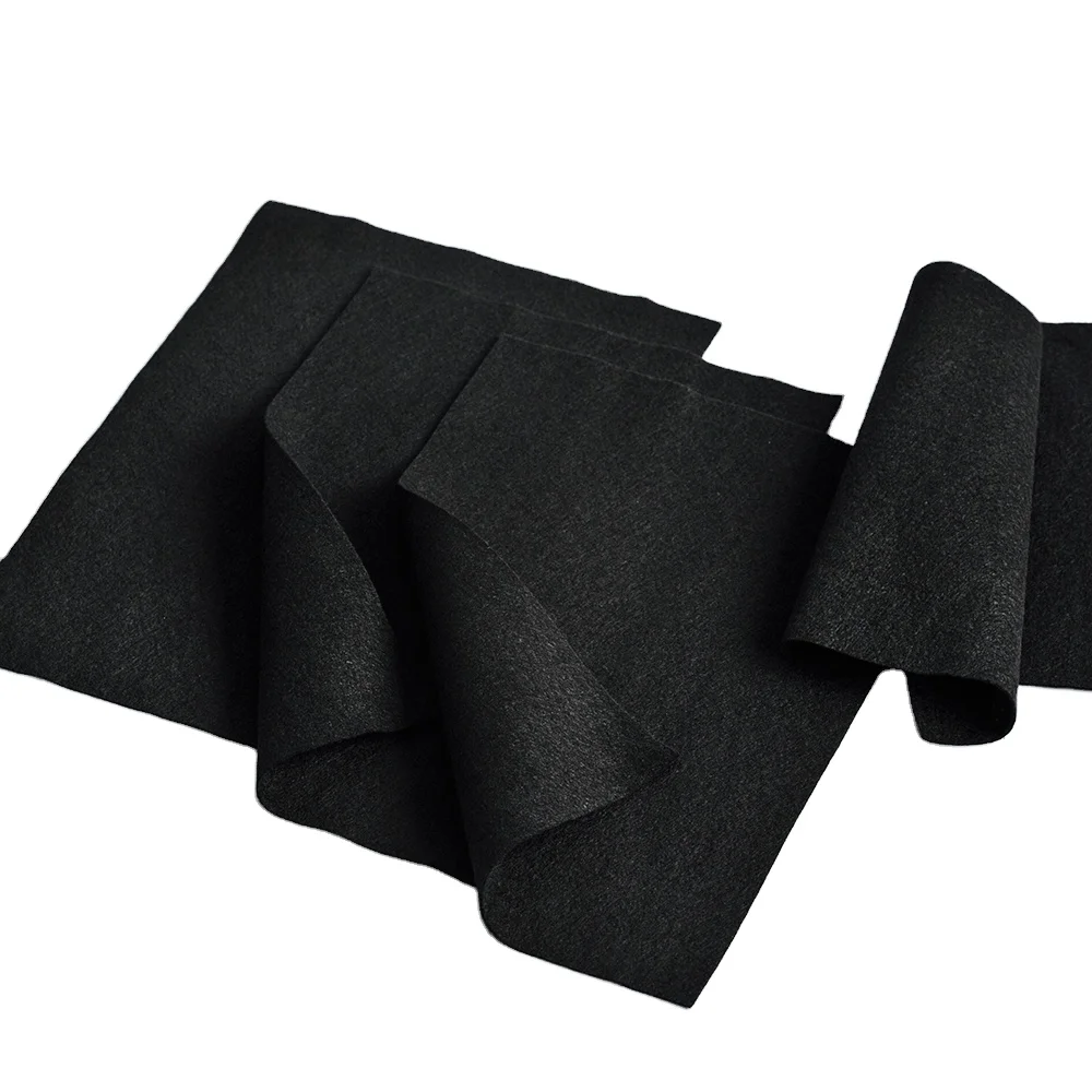 Bulk commercial activated carbon fiber felt pellet for benzene removal