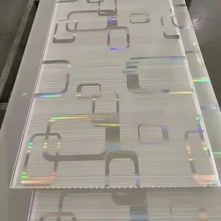 High Gloss White Multifunctional Wooden Custom Color PVC Ceiling Panel and Pvc Wall Panel