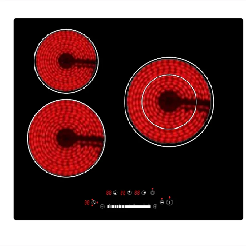 High Quality Ceramic Cooker  Black Crystal Face Plate Electric Ceramic Cooktops Smart Home Appliances