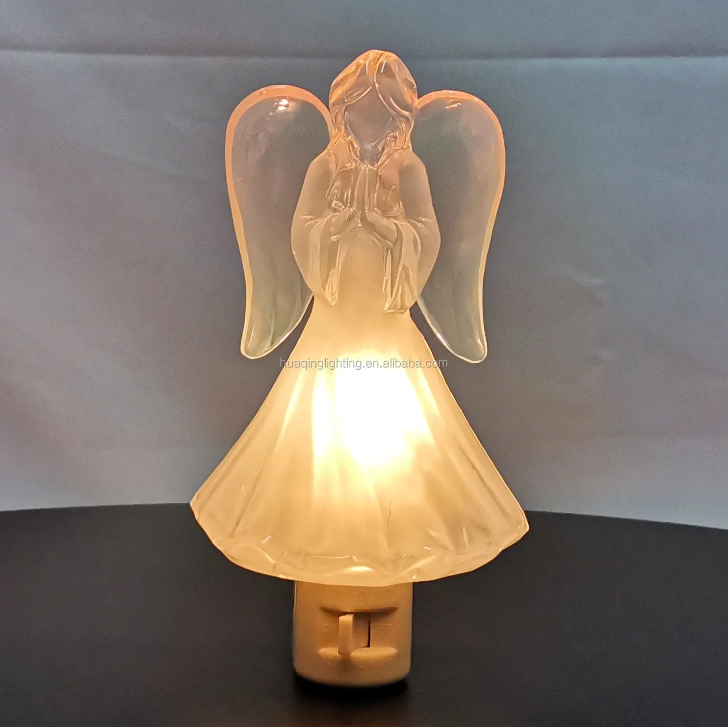 
UL(cUS) 1 Light C7 Candelabra Base 5W Filament Praying Angel Night Light Indoor 