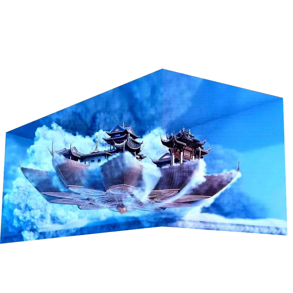 Customized Naked Eye 3D LED Video Wall Outdoor Ultra HD Big LED Advertising Video Wall