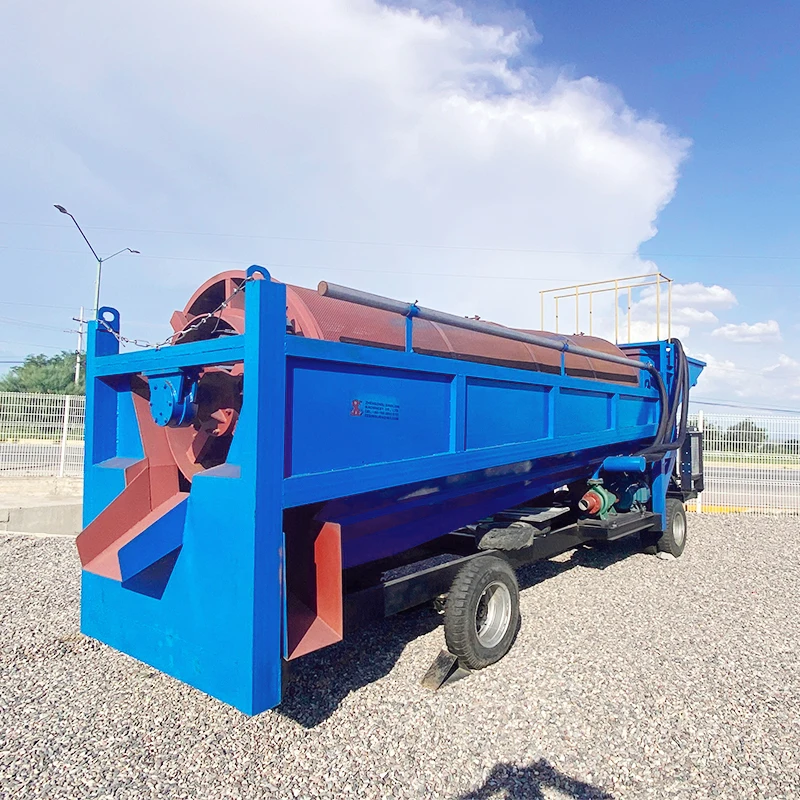 Hot Sale Gold Mining Trommel Screen Mining Equipment Gold Washing Plant Machine for Sale