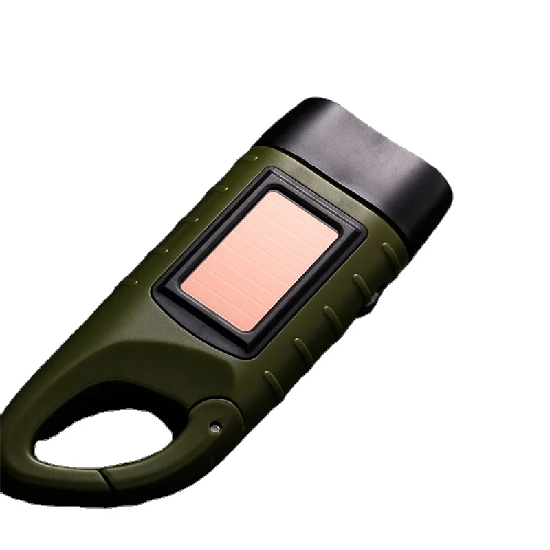 Mini Flashlights Torches Plastic Hand Crank Flashlight Hand Press Led Torch light