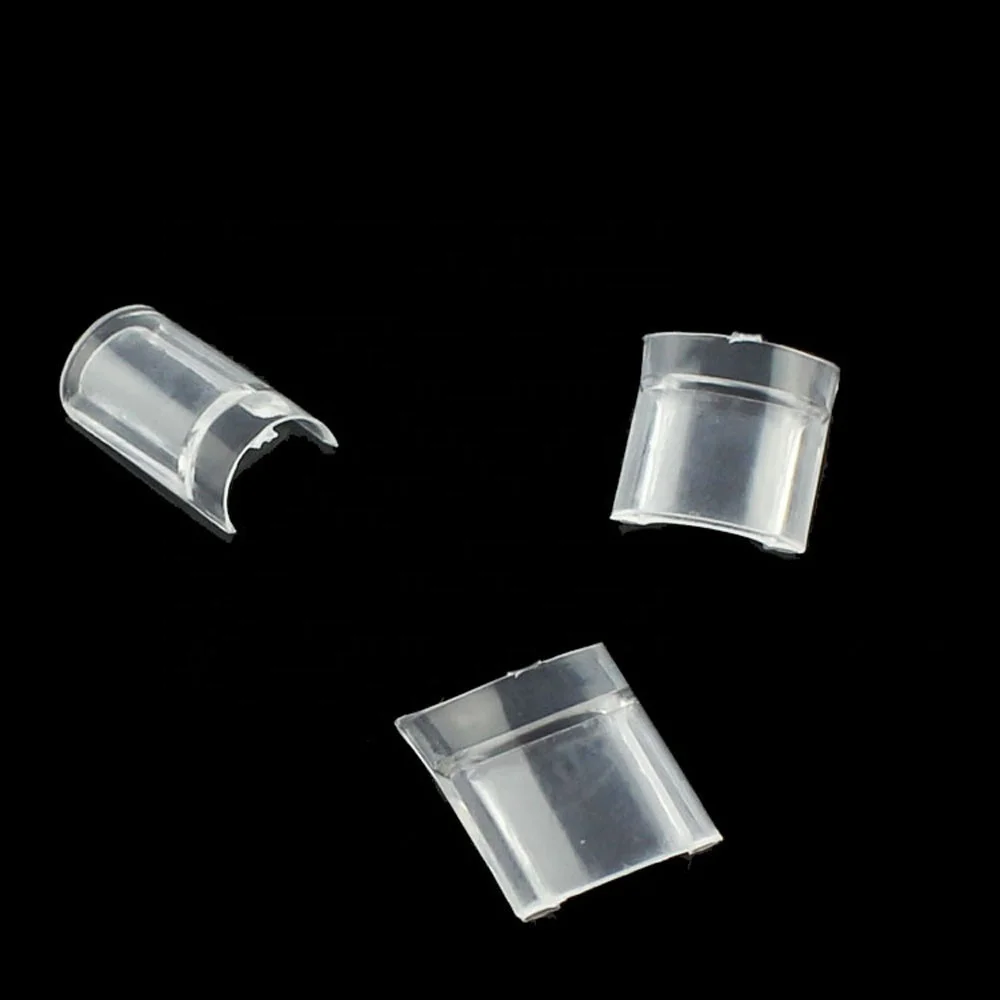 100 Pcs/Box New Nail Design Inject False Nails&1Pc Syringe#C Water Injection Artificial Hollow Nail