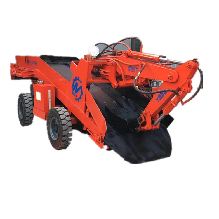 mucking loader for gold mining tunnel equipment underground mining mucking loader wheeled mucking loader made in China