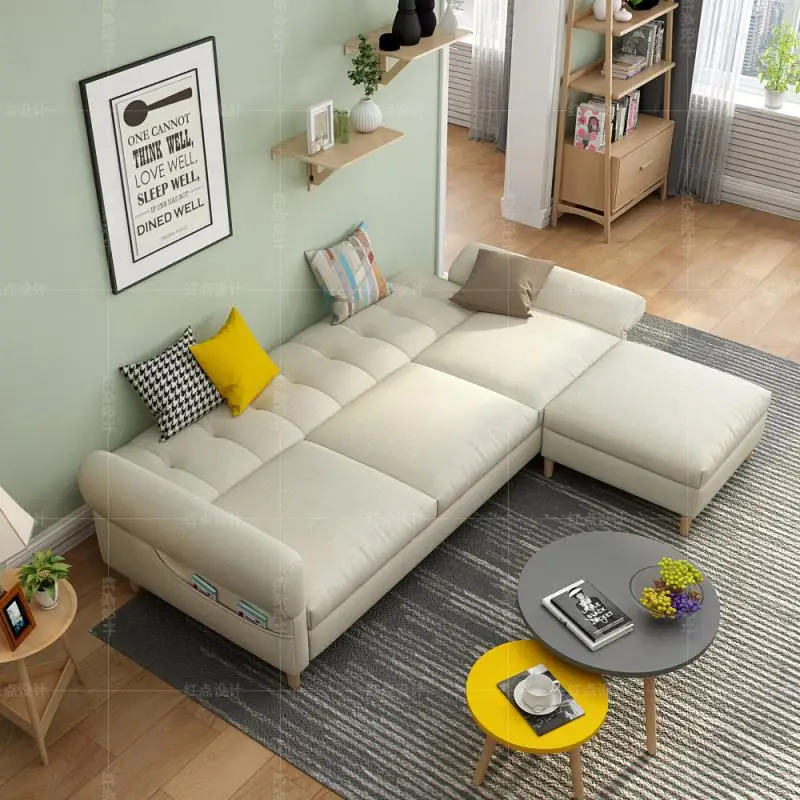 Современная мебель в скандинавском стиле для гостиной на 3 места, l-образный секционный диван для отдыха