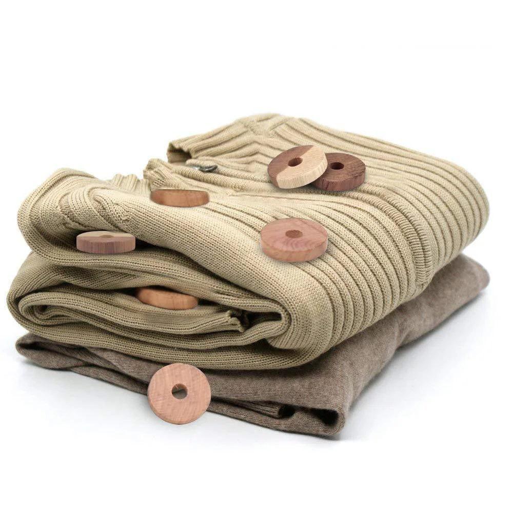 
Durable Wardrobe Clothes Drawer Shoes Storage Accessories Cedar Wood Camphor Ball Cockroach Mothproof Natural Smell 