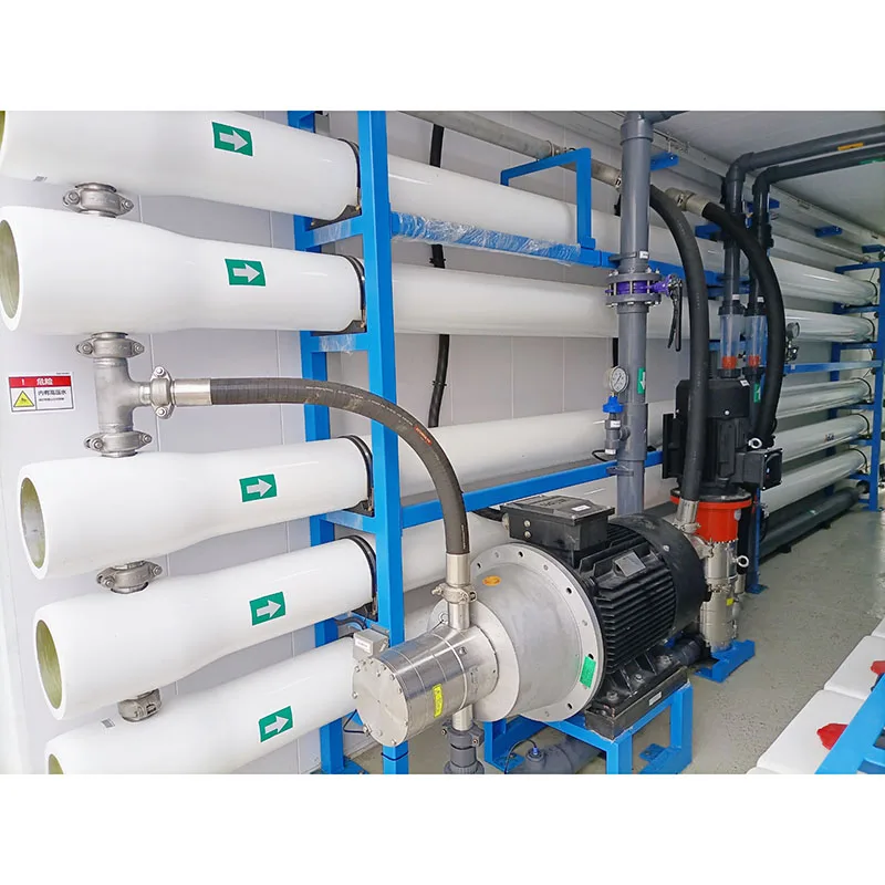 Container  moveable seawater desalination ro plants the price of a seawater desalination