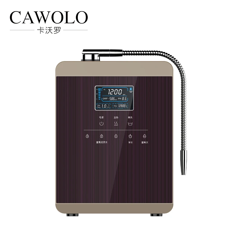Platinum coating touch control alkaline water kangen water japan