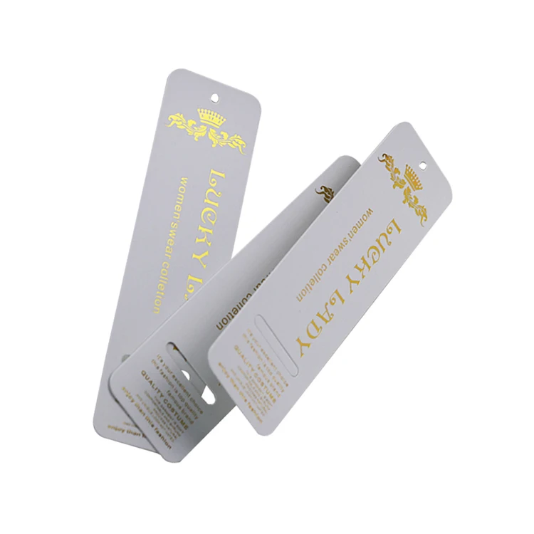 
New china designs paper hang tag,custom your own logo clothing hangtag 