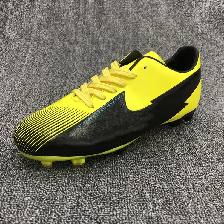 Fg/Tf Soccer Shoes Long Spikes Low Top Ankle Football Shoes Boots Outdoor For Men Adults Kids Athletic Training Cleats shoes