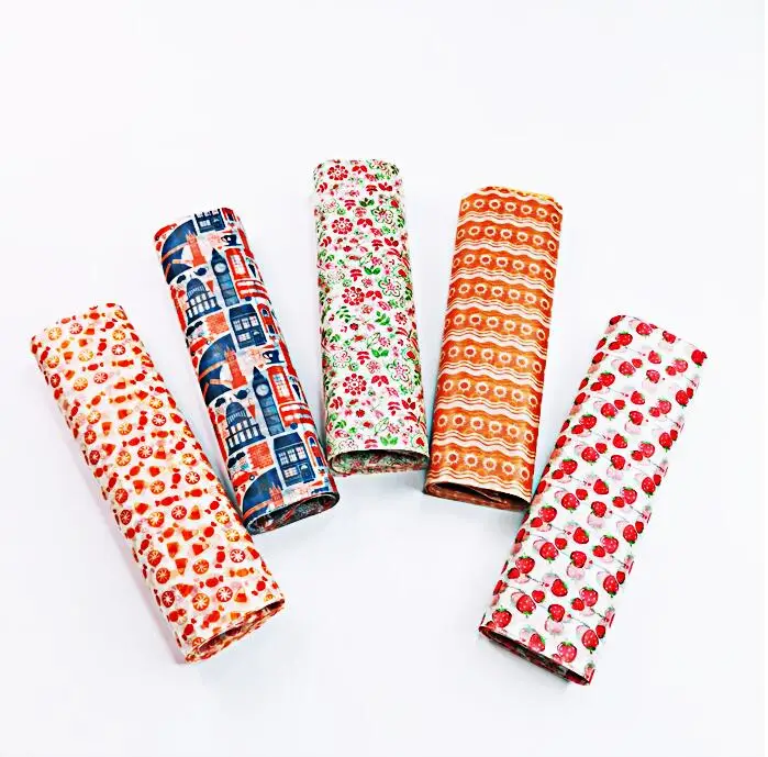 Биоразлагаемая экологически чистая упаковка для пищевых продуктов, вощеная бумага с логотипом на заказ, вощеная бумага для бургеров