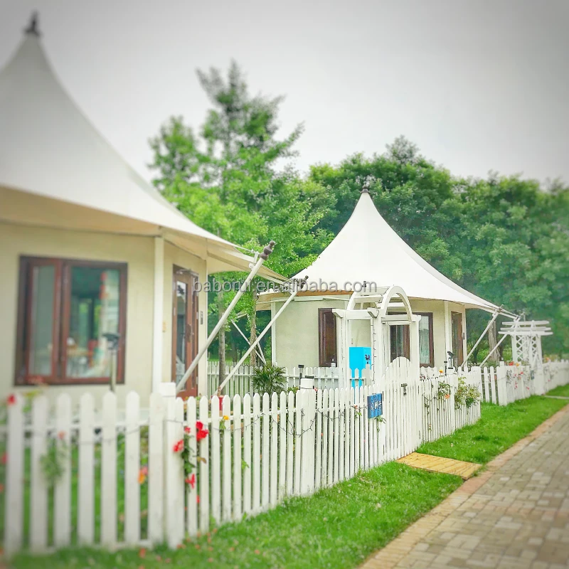 Waterproof Luxury Dome Tent PVC Fabric 6m Glamping Outdoor Event Tent with One Bedroom Structure for Camping and Hotels