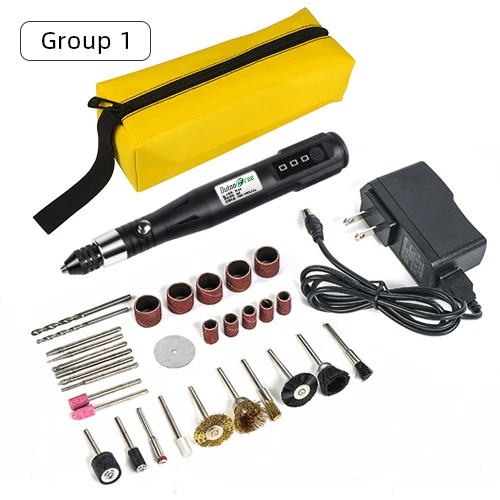 
Mini Electric Rotary Drill Grinder With 288pcs Dril Bits Accessories 15000RPM Polish Sanding Tool Set Kit For Dremel Tool <span style=