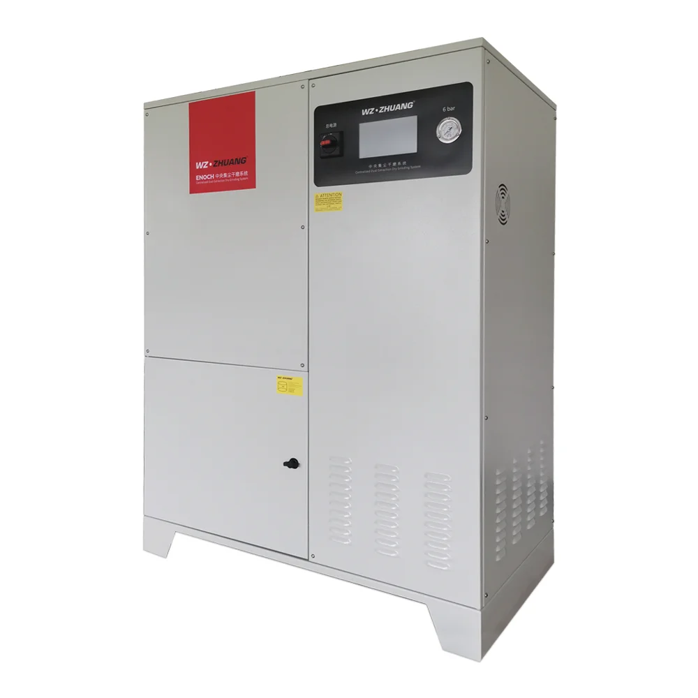 Central Collection System Industrial Dust Free For 6 Station Automotive Polishing