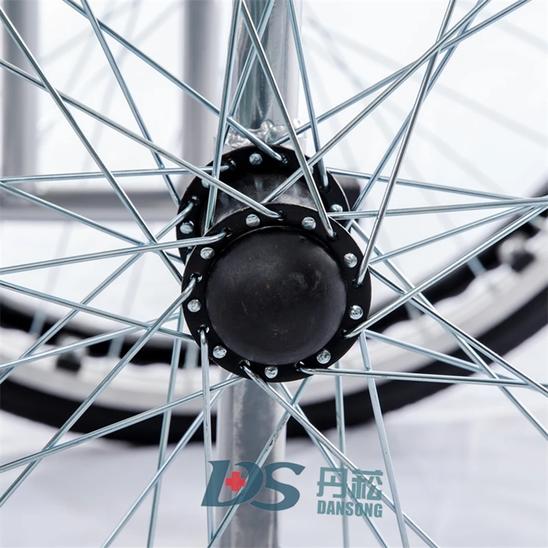 CE ISO certification powdered coat wheelchair for handicapped