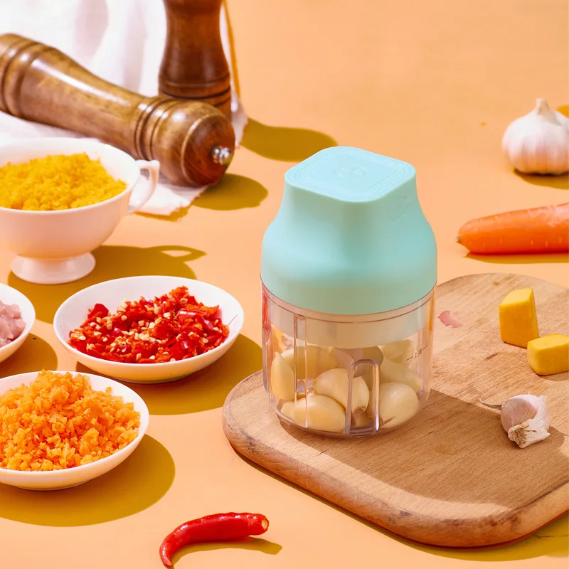 Wireless Vegetable Cutter Meat Food Chopper Mini Electric Garlic Crusher Chili And Ginger Crushe