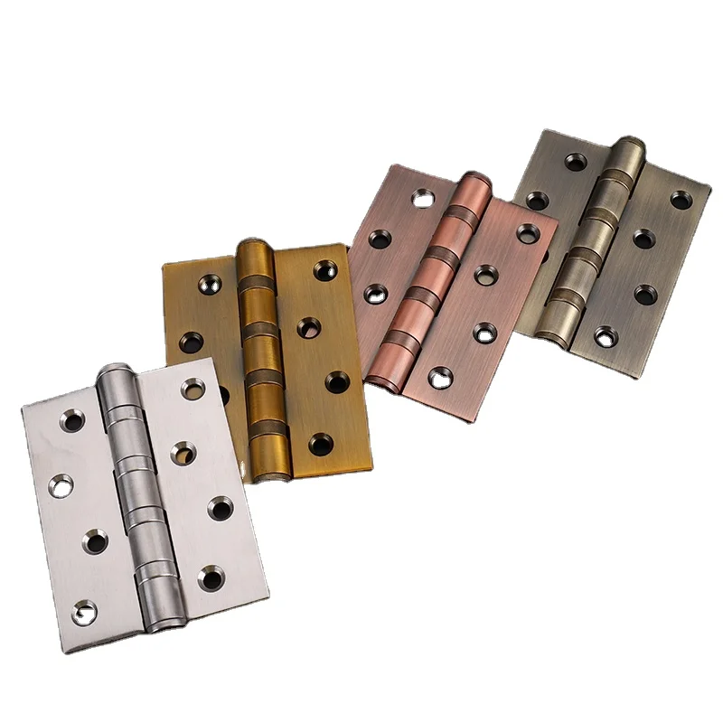 Popular 4 Inch stainless steel Door Hinge Flat Head Furniture Hinge