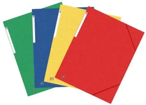 Hot Sale Wholesale Price Paper File Folder with Elastic Closures A variety of Colors Available for Selection