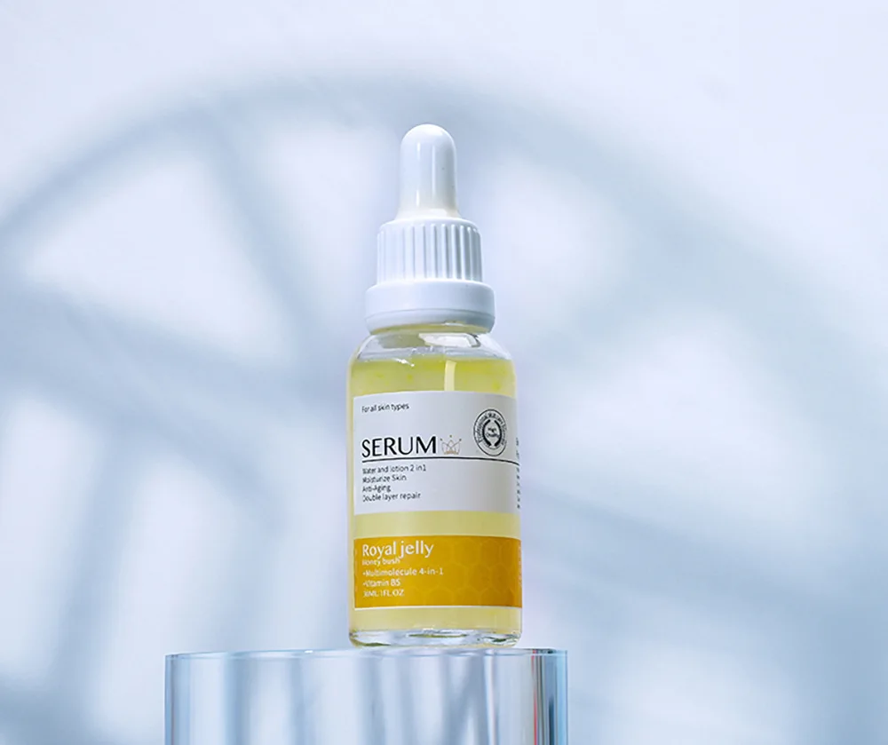 Skin Care Serum Repair Skin Barrier Moisturizing Royal Jelly Honey Bush Facial Serum