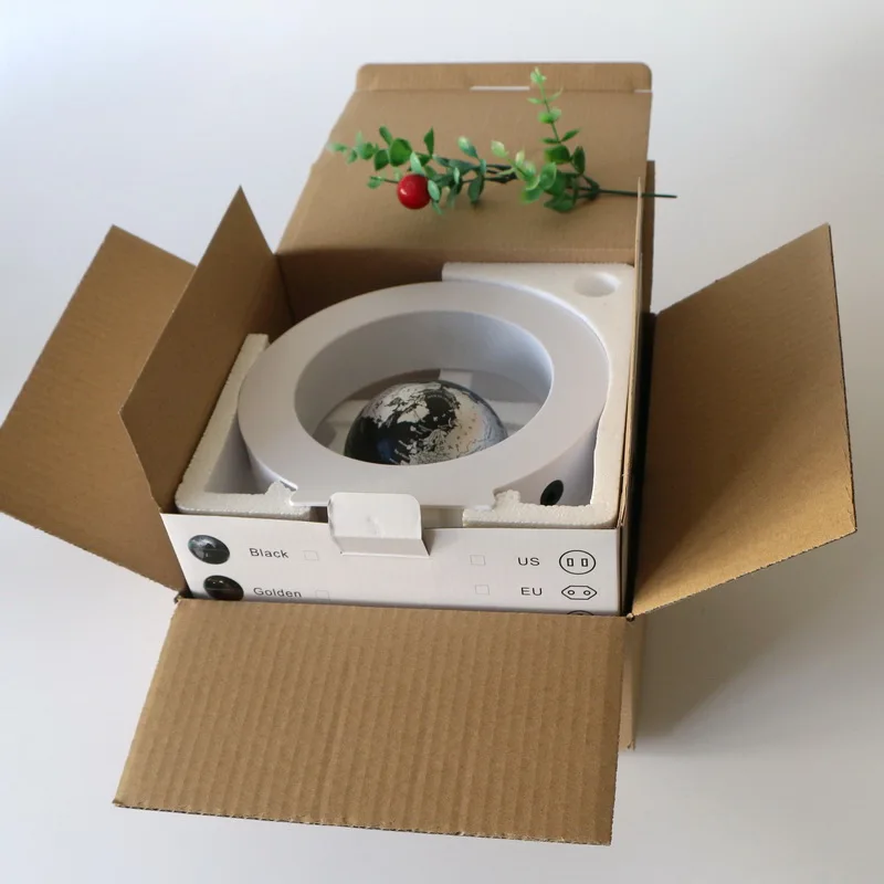 Ready To Ship Hot Selling O Base Led Lighting Levitating World Map Magnetic Floating Globe