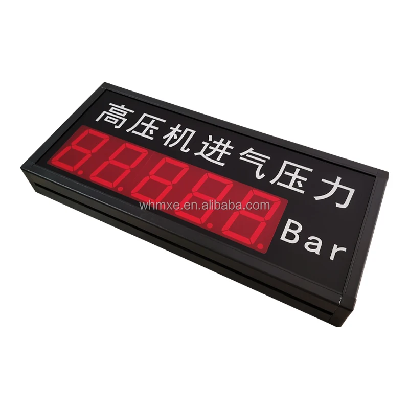Custom Industry Display Panel Analog 0-10V 4-20mA modbus RS485 RS232 Digital Tube LED Display