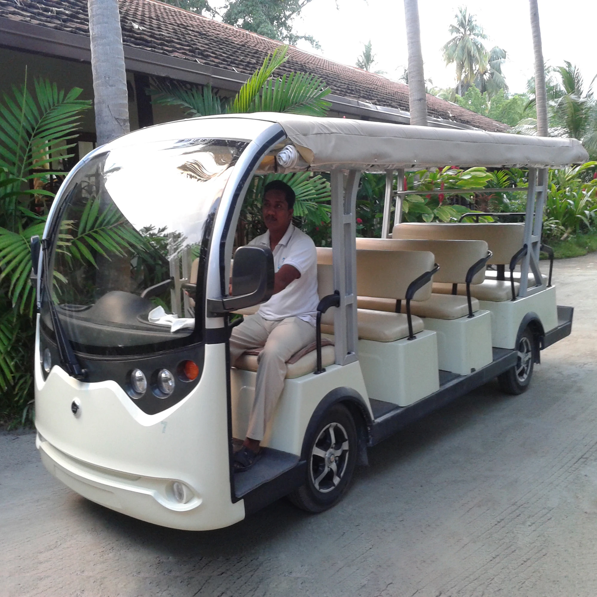 14 Seaters city electric sightseeing bus for sale