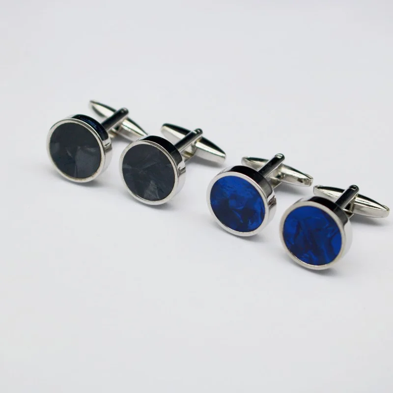 Metal Cufflinks Wrap Diamond Men Women Cufflinks French Suit Shirt Cufflinks