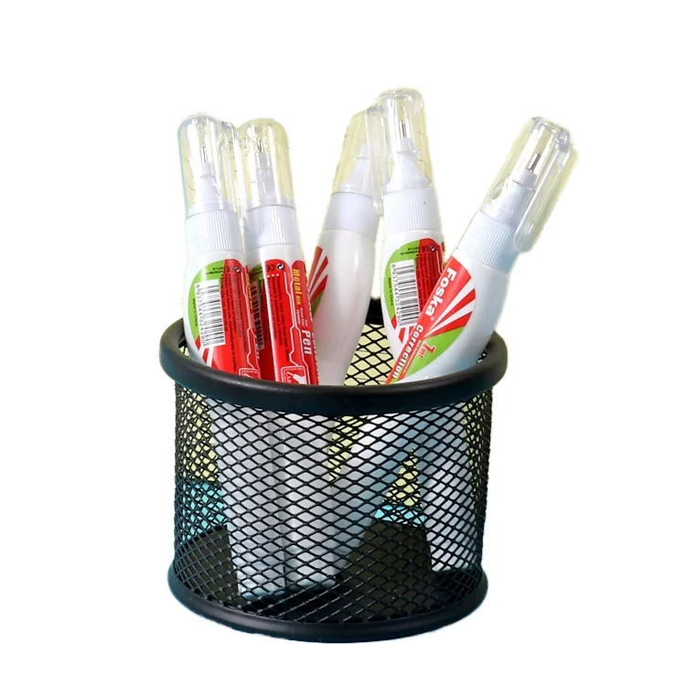 Foska European Quality Easy To Carry pen-shaped 7ml Correction Fluid Pen for Office Student Stationery with 0.8mm Metal Tip