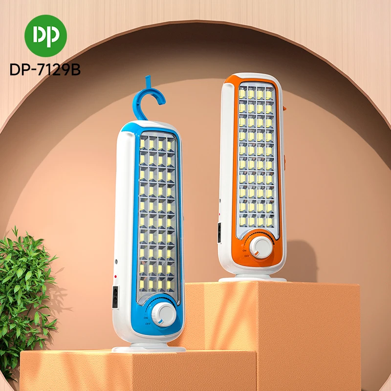 DP Emergency Lamp Easy Hang Adjustable Brightness Portable Rechargeable Led Emergency Light
