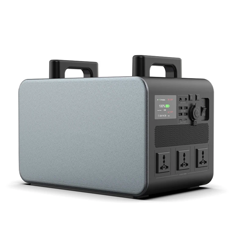 2000W Big Volume AC DC Type-C Battery Backup Electric Supply Storage Outdoor Camping Home Use Emergency Portable Power Station