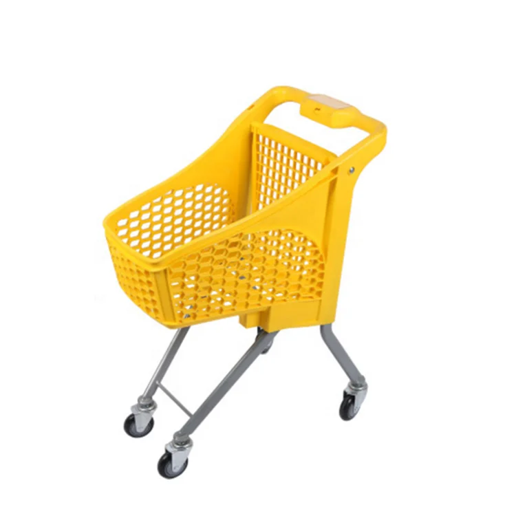 Wholesale Mini Children Plastic Shopping Trolley for Supermarket and Stores