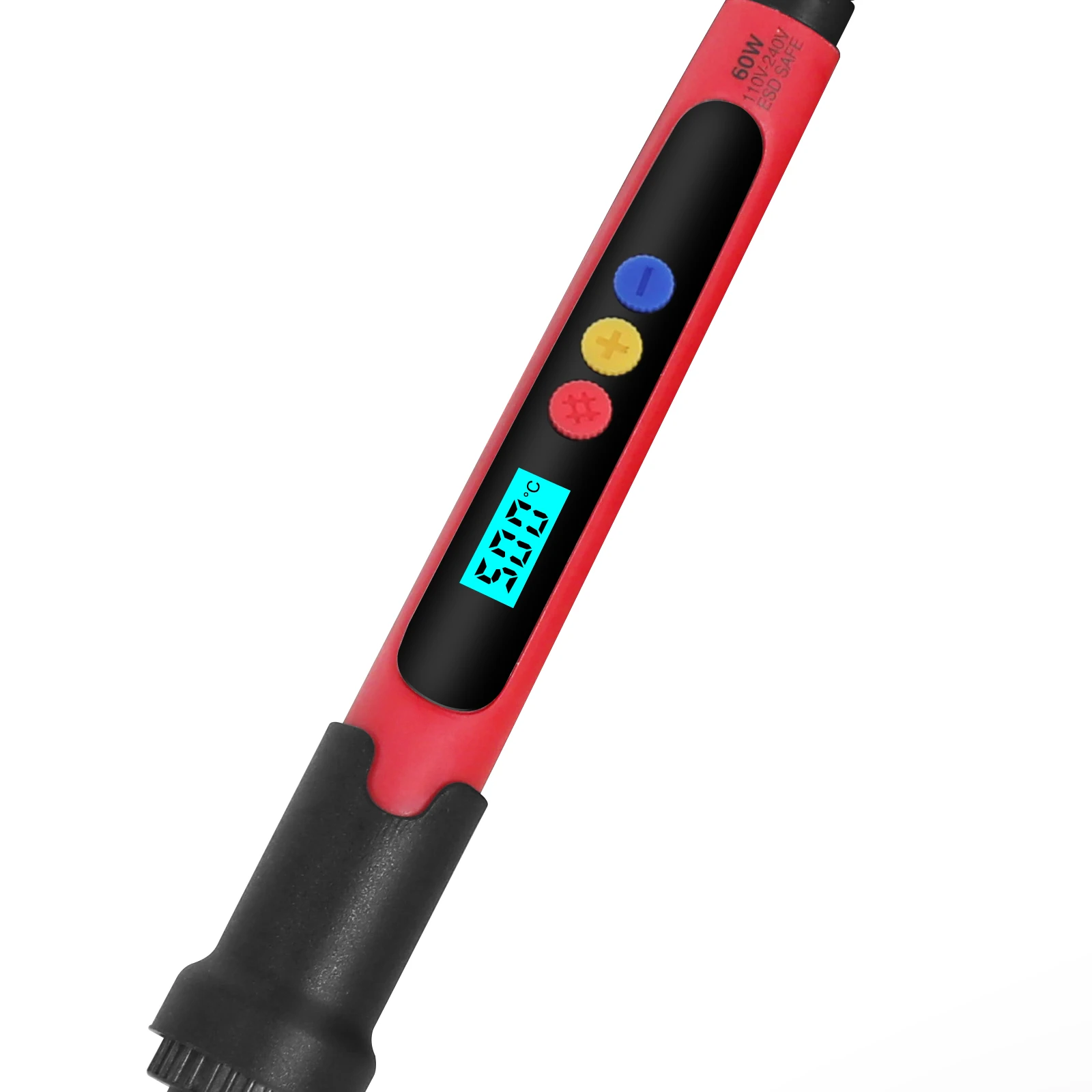 Mini Digital Display Electric Soldering Iron 60W C/F Adjustable Temperature LCD Screen Welding Repair Tool EU/US Welding Gun